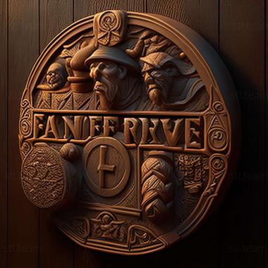 3D model Fortunes Tavern game (STL)